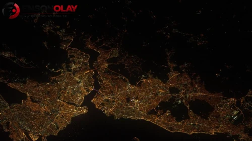 İstanbul'un uzaydan görüntüleri ortaya çıktı! Boğaz ve havalimanı dikkat çekti