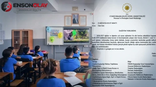 Kamu personeline uyum haftasında 3 saatlik izin!