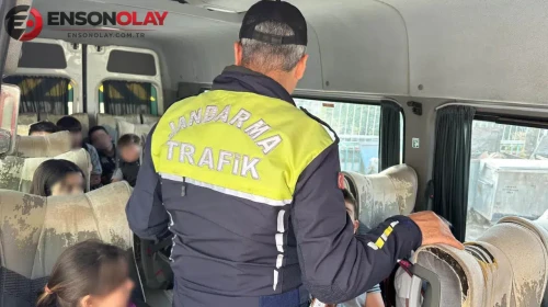 Tokat'ta minik öğrenciler için güvenlik önlemi : Servisler tek tek denetlendi