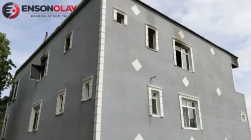 Samsun'da evde yangın çıktı: 4 kişilik aile yara almadan kurtuldu
