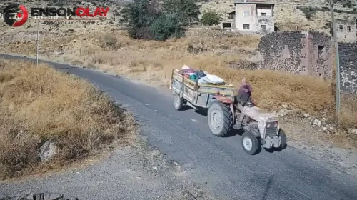 Nevşehir’de traktör kazası kamerada : 75 yaşındaki Makbule Koçak hayatını kaybetti