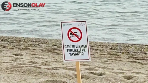 Trabzon Valiliği duyurdu : Yarın denize girmek yasaklandı