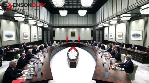 Kabine Cumhurbaşkanı Erdoğan başkanlığında toplandı