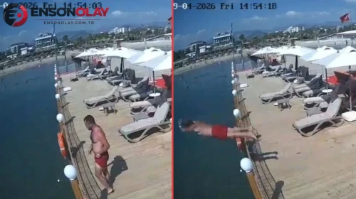 Antalya'da sığ suya atlayarak ölen adam defnedildi
