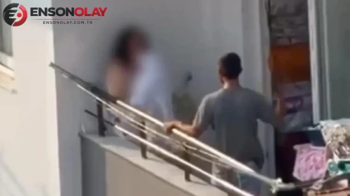 Adana'da kadına şiddet skandalı : Sopalı saldırgan kısa sürede yakalandı