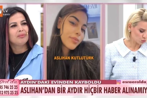 Esra Erol programında kaybolan Aslıhan Kutlutürk'ün gizemli hikayesi!