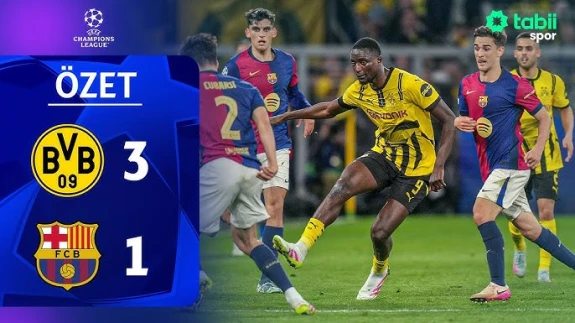 Şampiyonlar Ligi Çeyrek Final | Borussia Dortmund - Barcelona Maç Özeti İzle