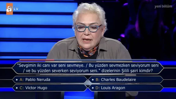 Sevgimin iki canı var seni sevmeye, / Bu yüzden sevmezken seviyorum seni, / Ve bu yüzden severken seviyorum seni dizelerinin Şilili şairi kimdir?
