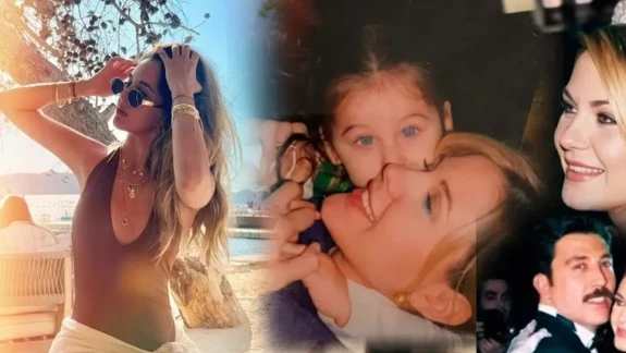 Emre Kınay ve Emine Ün'ün kızı Duru büyüdü : 22 yaşındaki güzelliğiyle annesinin kopyası