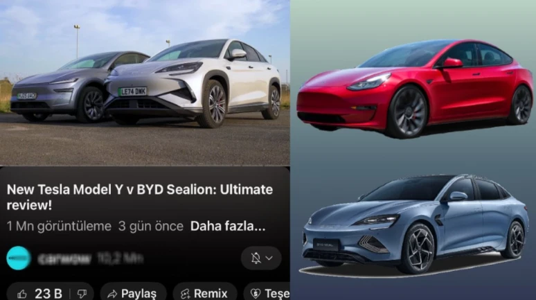 Otomobil dünyası bu videoyu konuşuyor: 10 milyon takipli hesap rüşvet mi aldı? Tesla mı, BYD mi?