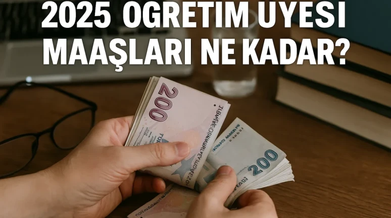 Öğretim Üyesi maaşları ne kadar oldu? 2025 Öğretim Üyesi maaşı Güncel Rakamlar