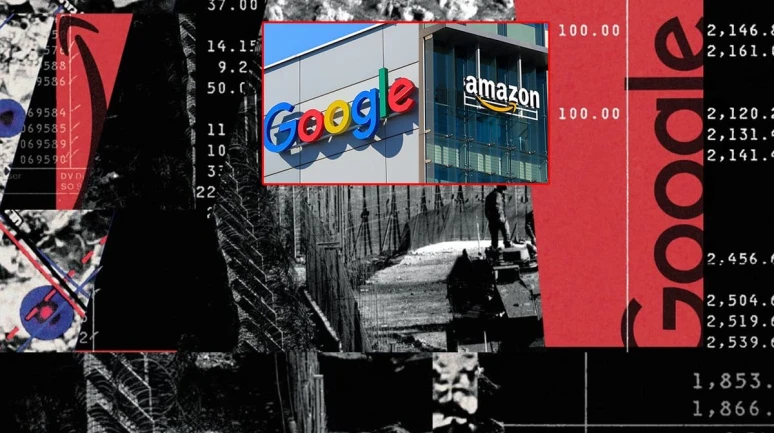 Google ve Amazon, verileri İsrail'e sinyalle bildiriyor