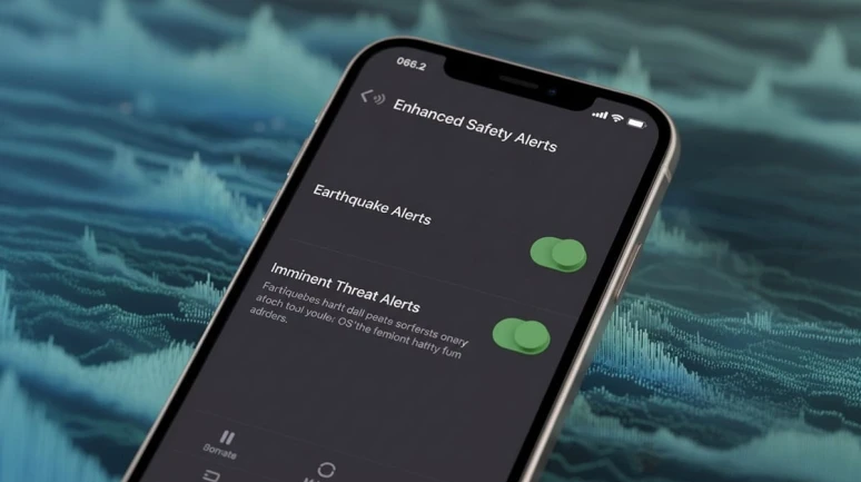 iPhone'lar da artık depremi önceden haber verecek!