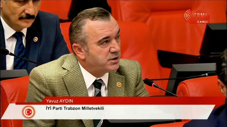 Trabzon Milletvekili Aydın, TBMM sıralarından Vali Yıldırım’a çağrıda bulundu