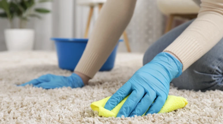 Halıya dökülen kahve lekesi artık tarih olacak! Yepyeni doğal yöntem lekeyi anında yok ediyor