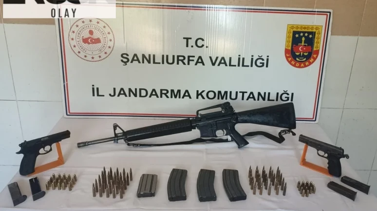 Şanlıurfa'da silah kaçakçılığı operasyonu: 4 gözaltı