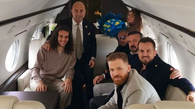 Fenerbahçe, Matteo Guendouzi transferini resmen duyurdu: Fransız oyuncu uçaktan çektiği fotoğrafı paylaştı!