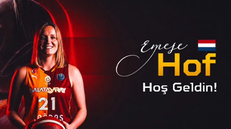 Galatasaray Çağdaş Faktoring, Hollandalı basketbolcu Emese Hof'u transfer etti