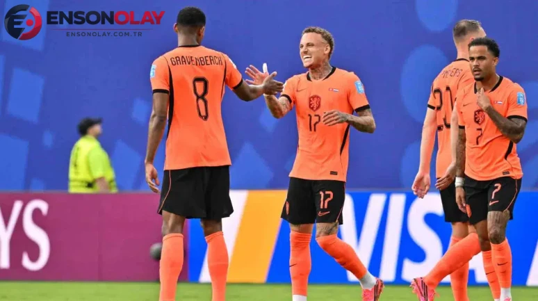 Hollanda grubu lider bitirdi, Japonya ise ikinci olarak üst tura yükseldi