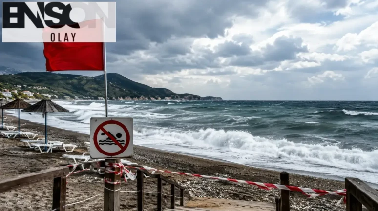 Beykoz'da Denize Giriş Geçici Olarak Yasaklandı, Nedeni Dalga Boyundaki Artış!