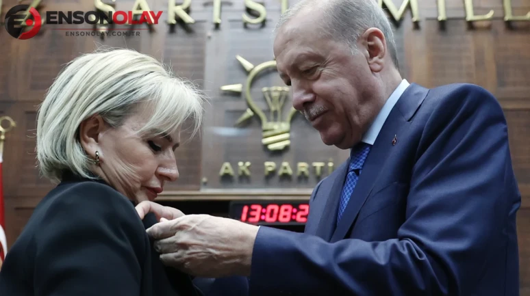 CHP'den istifa eden Nimet Özdemir AK Parti'ye katıldı