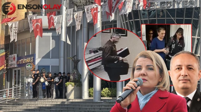 Para dolu çanta makam kamerasında! Turgut Koç'tan CHP'li başkana 3 kilo altın borç