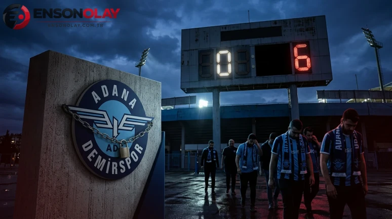 FIFA, Adana Demirspor'a 6 puan silme cezası verdi