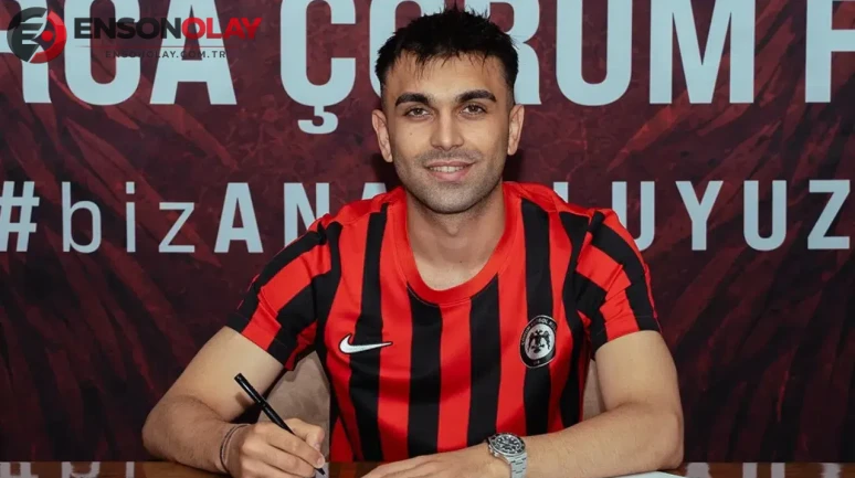 Çorum FK, Emircan Gürlük ile 2+1 yıllık sözleşme imzaladı