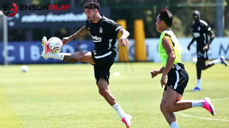 Beşiktaş'ta Midtjylland maçının hazırlıkları devam ediyor