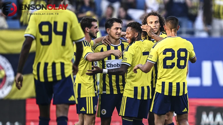 Fenerbahçe, hazırlık maçında etkileyici bir performans sergileyerek farklı bir galibiyet elde etti
