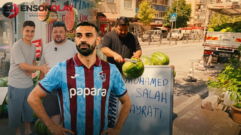 Gelseydi 5 ton... Salah Beşiktaş'a değil Trabzonspor'a gitti ama Amasyalı manav sözünden dönmedi! Tezgaha astığı yazı kırdı geçirdi