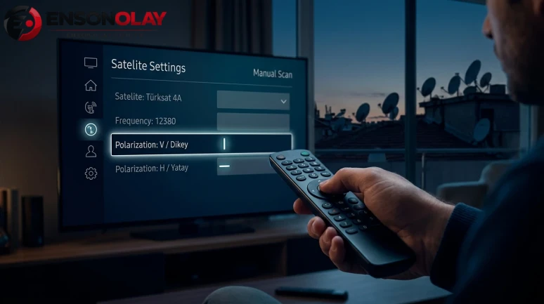 Yeni uydu ayarı nasıl yapılır? Polarizasyon V yatay mı dikey mi olacak?