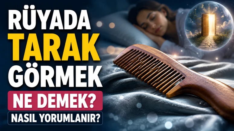 Rüyada Tarak Görmek Ne Demek? Rüyada Saç Taramak, Tarak Almak ve Kırık Tarak Görmek