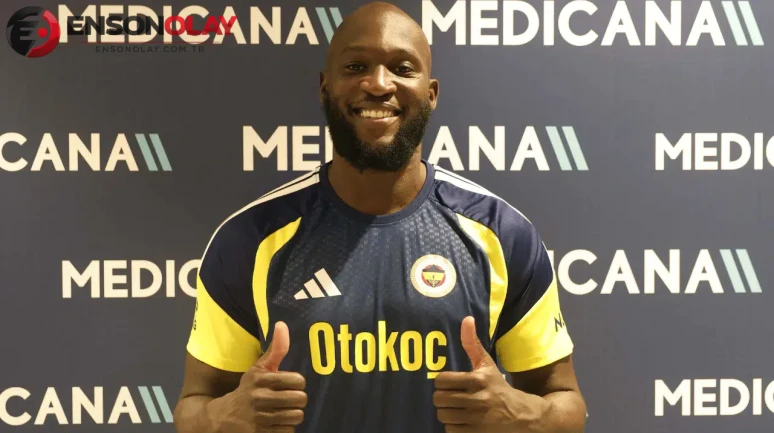 Fenerbahçe'nin yeni golcüsü Lukaku sağlık kontrolünden geçti