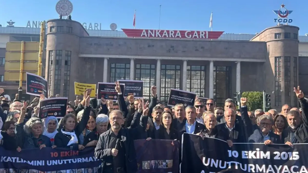 10 Ekim’de yaşamını yitirenler unutulmadı: “Adalet istemeye devam ediyoruz”