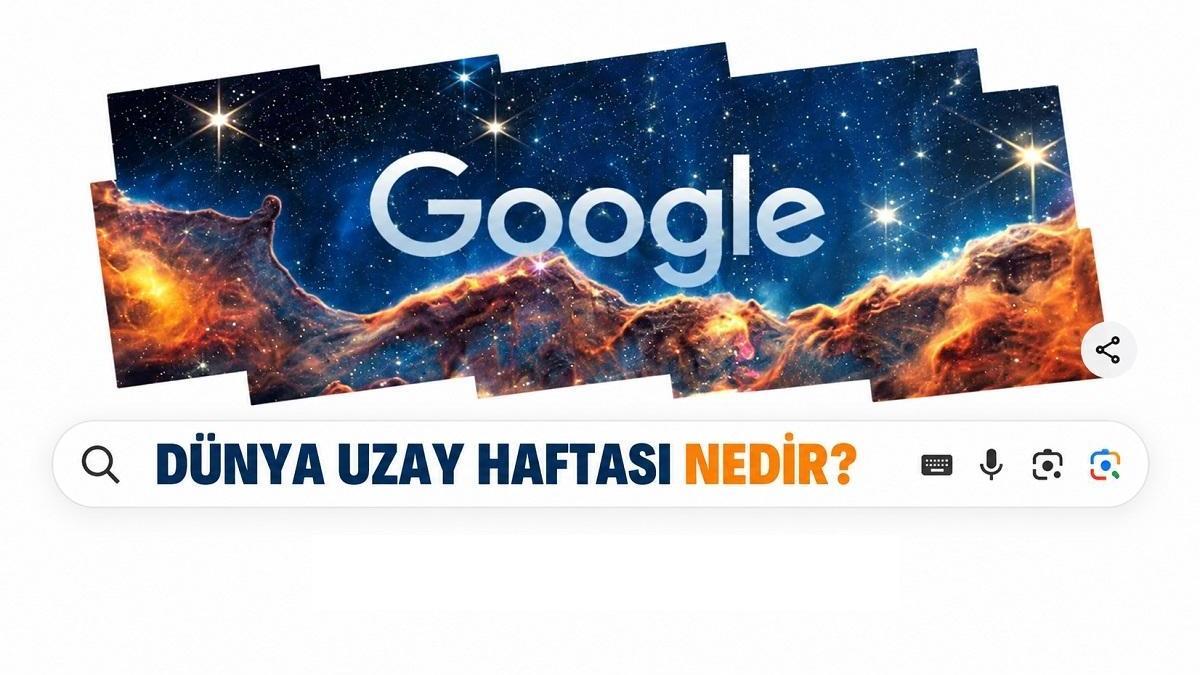 2026 DÜNYA UZAY HAFTASI DOODLE OLDU | Dünya Uzay Haftası Nedir, Neden Kutlanır?