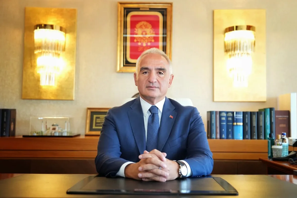 Kültür ve Turizm Bakanı Mehmet Nuri Ersoy.