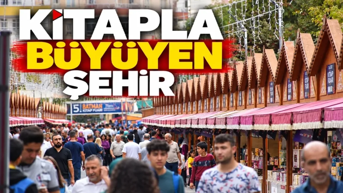 9. Batman Kitap Fuarı, kapılarını 22 Ekim’de açacak