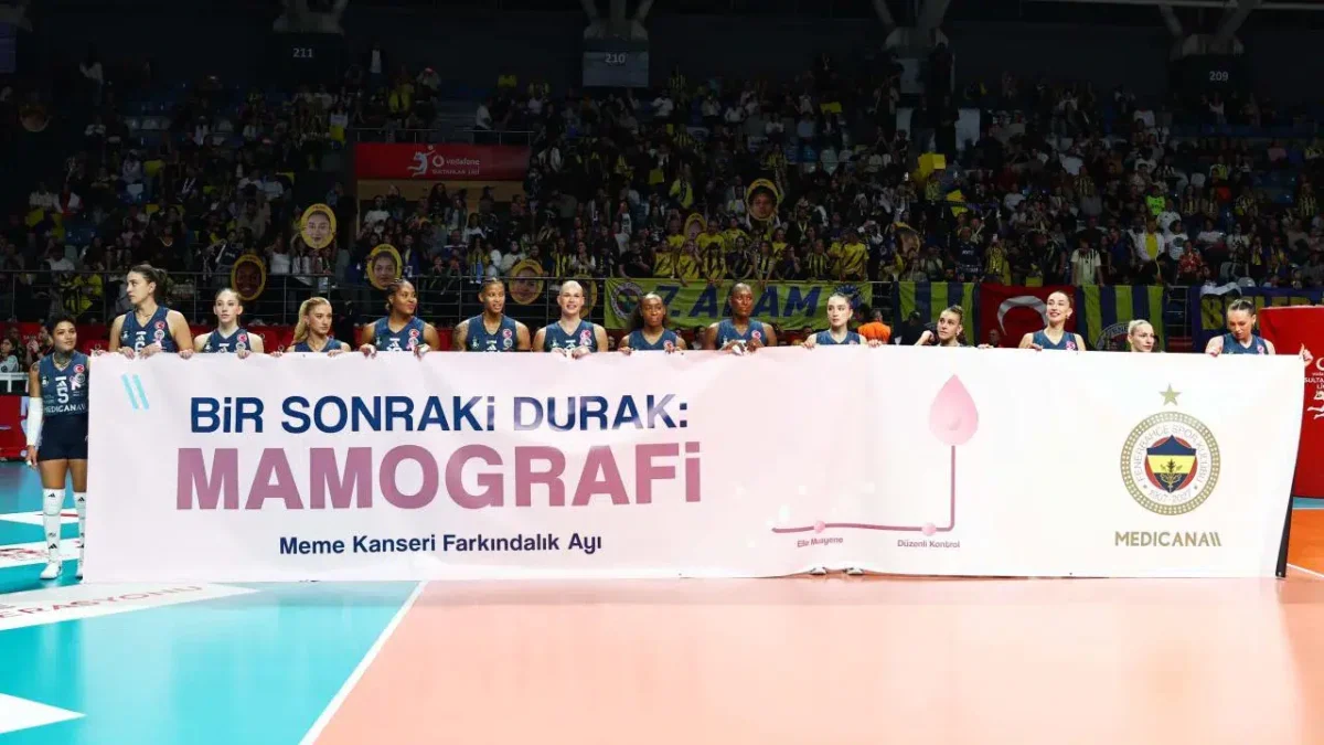 Fenerbahçe Medicana’dan meme kanseri farkındalığı
