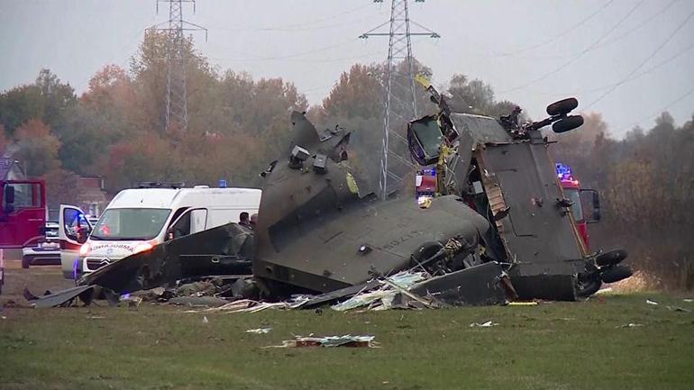 AB Barış Gücüne ait helikopter düştü: 4 ölü, 11 yaralı