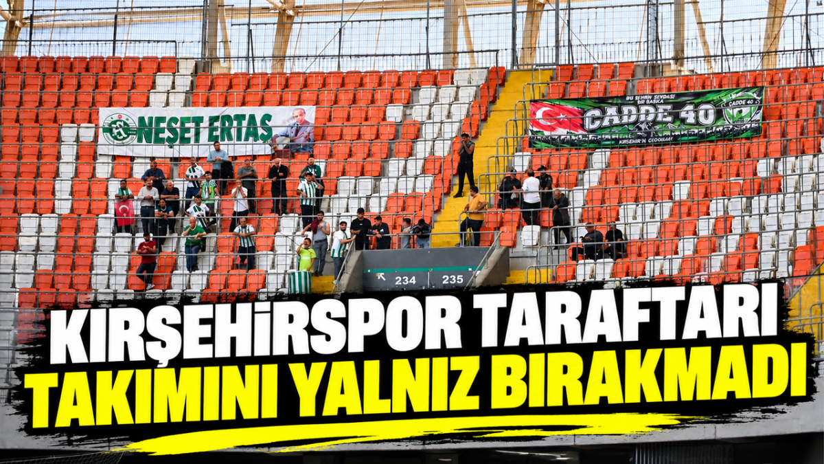 Adana deplasmanında taraftar desteği