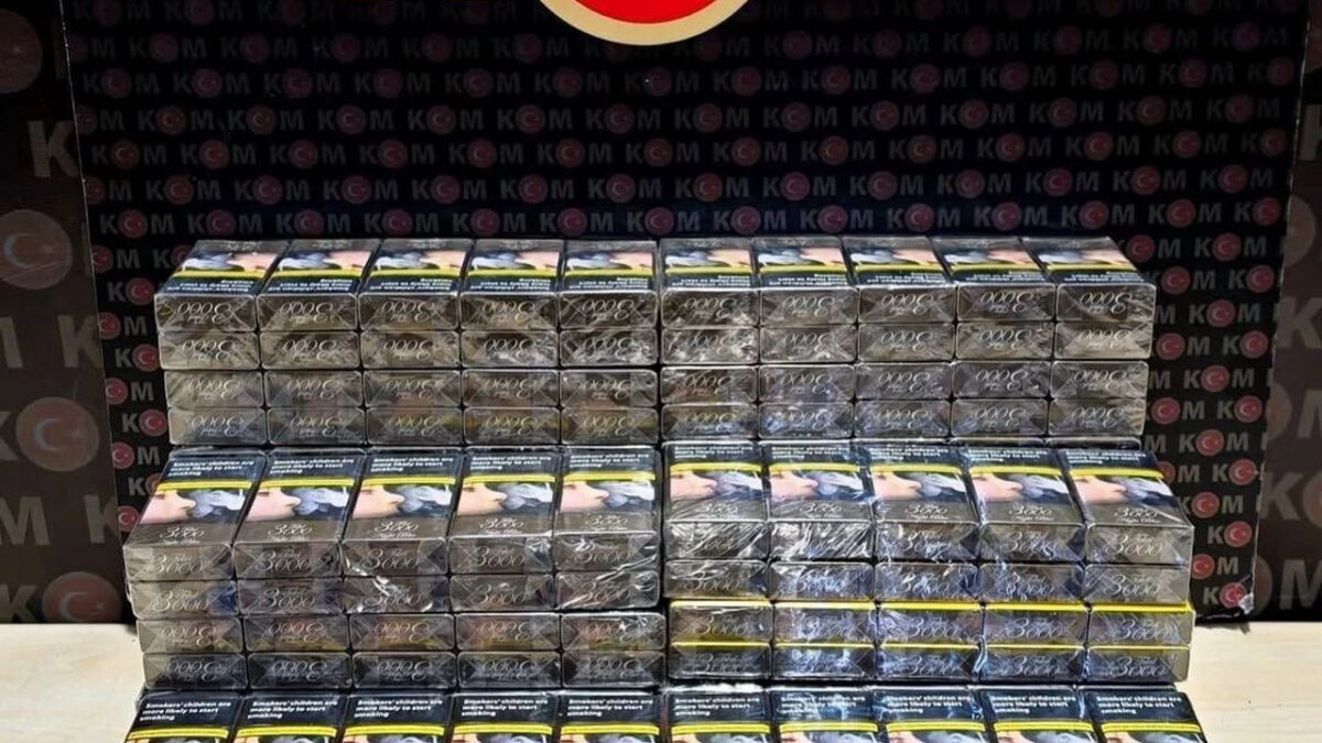 Ağrı'da bir ayda binlerce paket kaçak sigara ele geçirildi