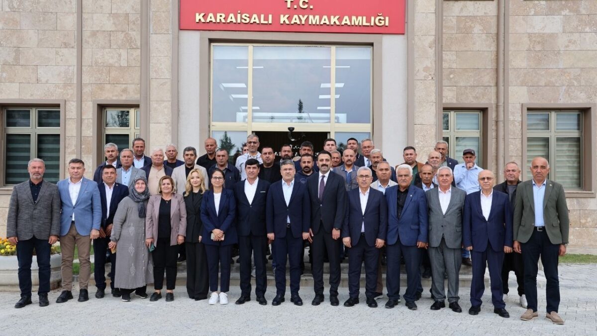 AK Partili Faruk Aytek'ten Karaisalı'ya ziyaret