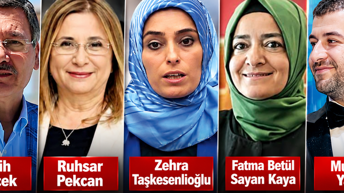AKP'li bu 5 isme kimse dokunmuyor