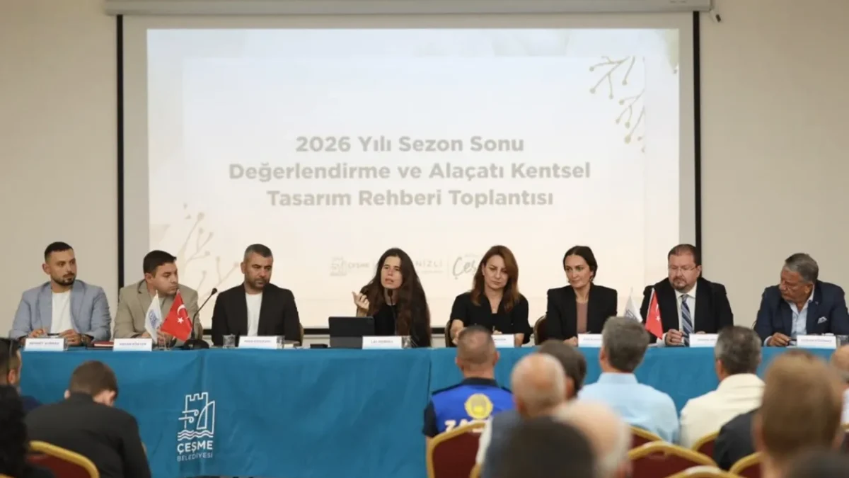 Alaçatı'nın çehresi değişiyor: 2027 projeleri açıklandı