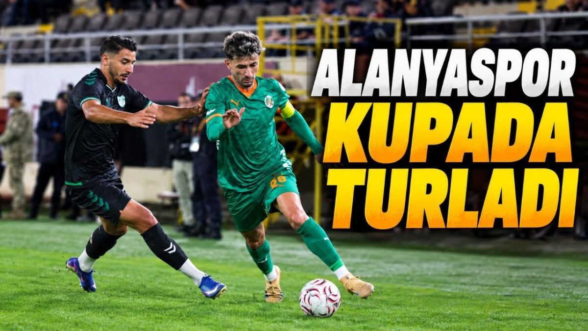 Alanyaspor, 12 Bingölspor'u 4-1 yenerek Türkiye Kupası'nda 4. tura yükseldi