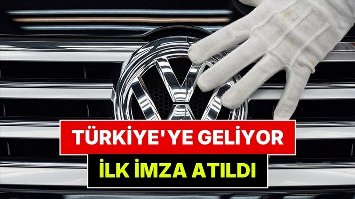 Alman Otomobil Devinden Türkiye'de Fabrika Hamlesi: İlk İmza Atıldı