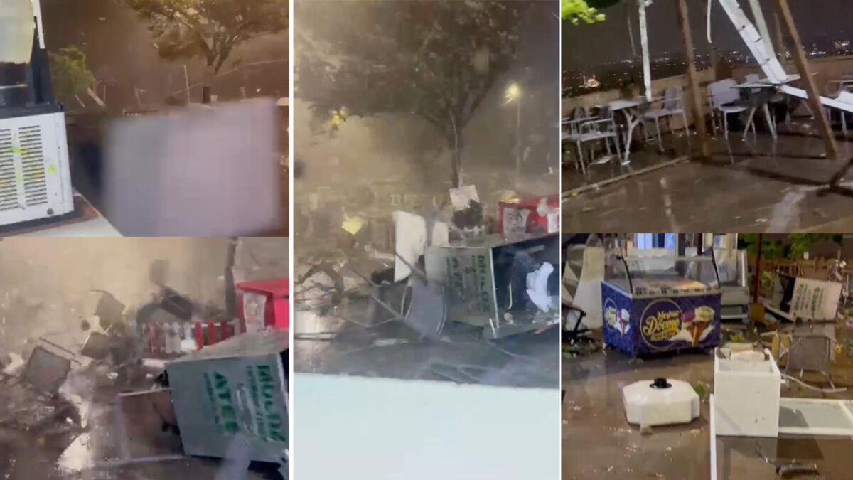 Antalya’da hortum faciası: 4 kişinin öldüğü hortum böyle gelmiş