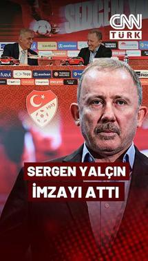 A Milli Takım'da Yeni Teknik Direktör Sergen Yalçın! İmza Töreninden İlk Açıklamalar