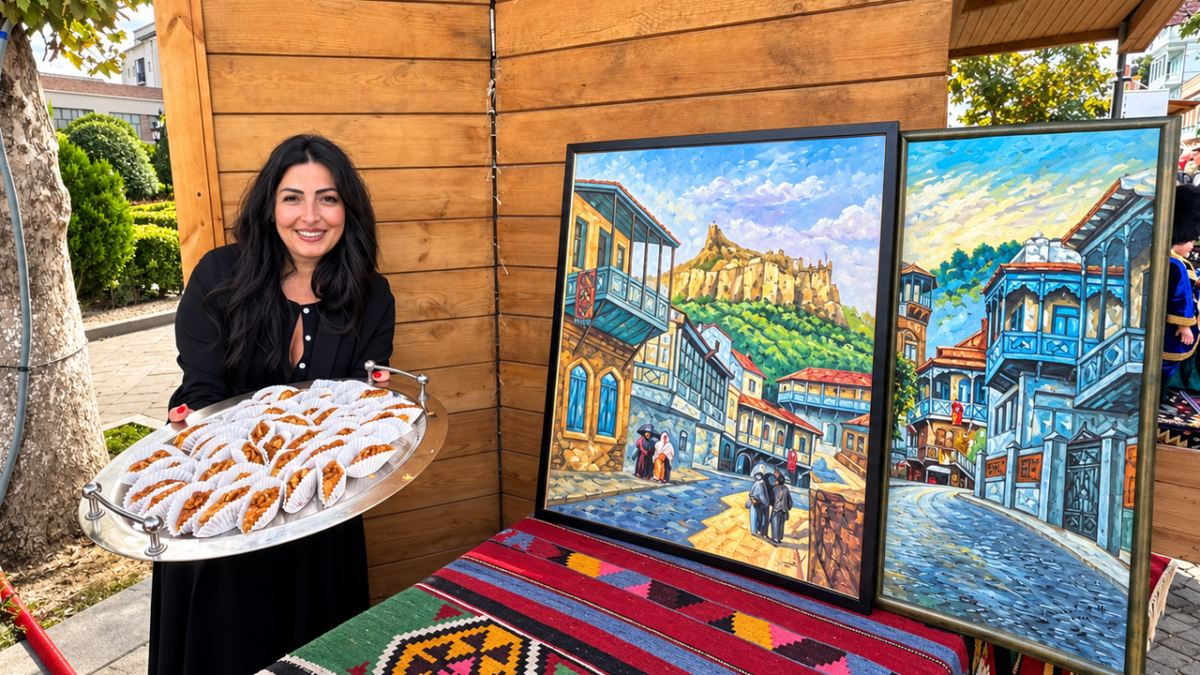 Azerbaycan kültürü Tiflis’te tanıtıldı